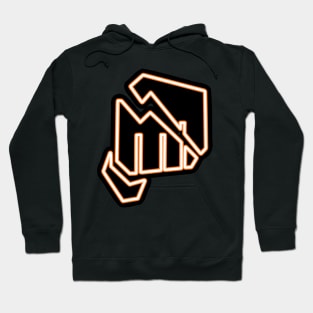 Neon Construction Symbol Hoodie